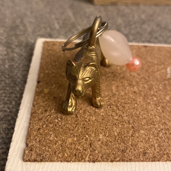 2 Keychain Charms - 1 dog and 1 tiger - Picture 6 of 6